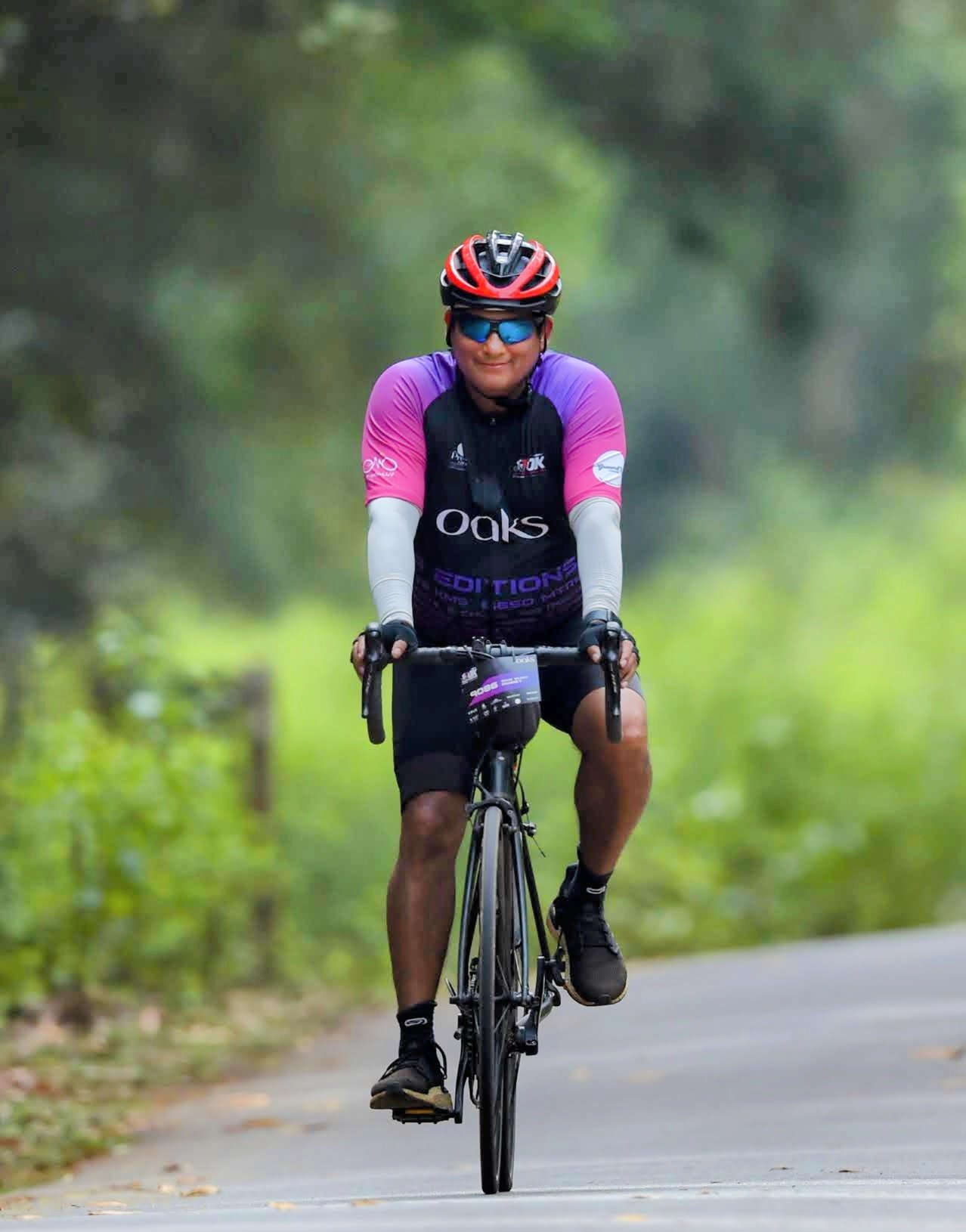 Cycling journey photo