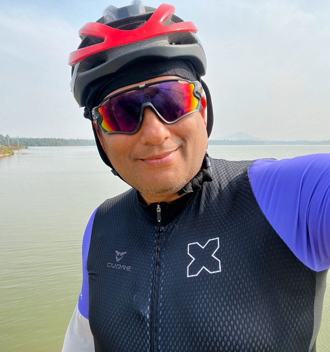 Cycling journey photo
