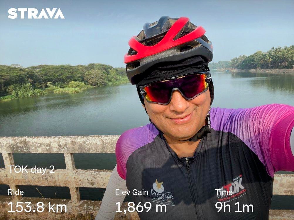 Cycling journey photo